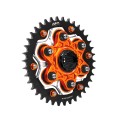 AEM FACTORY - KTM TITANIUM CUSH DRIVES WITH COLOR MATCHED ALUMINUM NUTS AEM FACTORY - KTM TITANIUM CUSH DRIVES WITH COLOR MATCHED ALUMINUM NUTS
